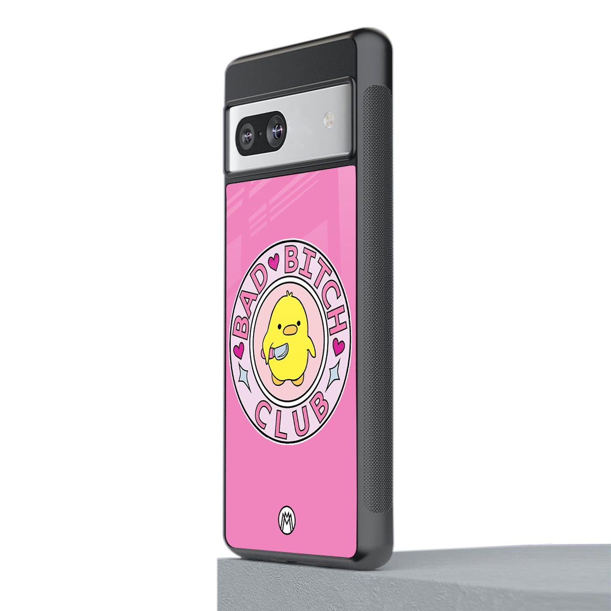 bad bitch club back phone cover | glass case for Google Pixel 7