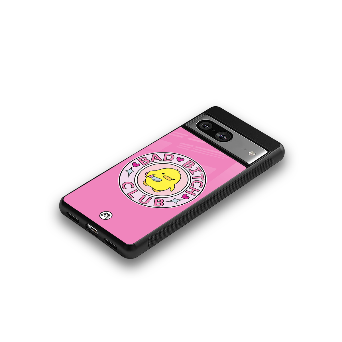 bad bitch club back phone cover | glass case for Google Pixel 8