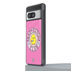 bad bitch club back phone cover | glass case for Google Pixel 8