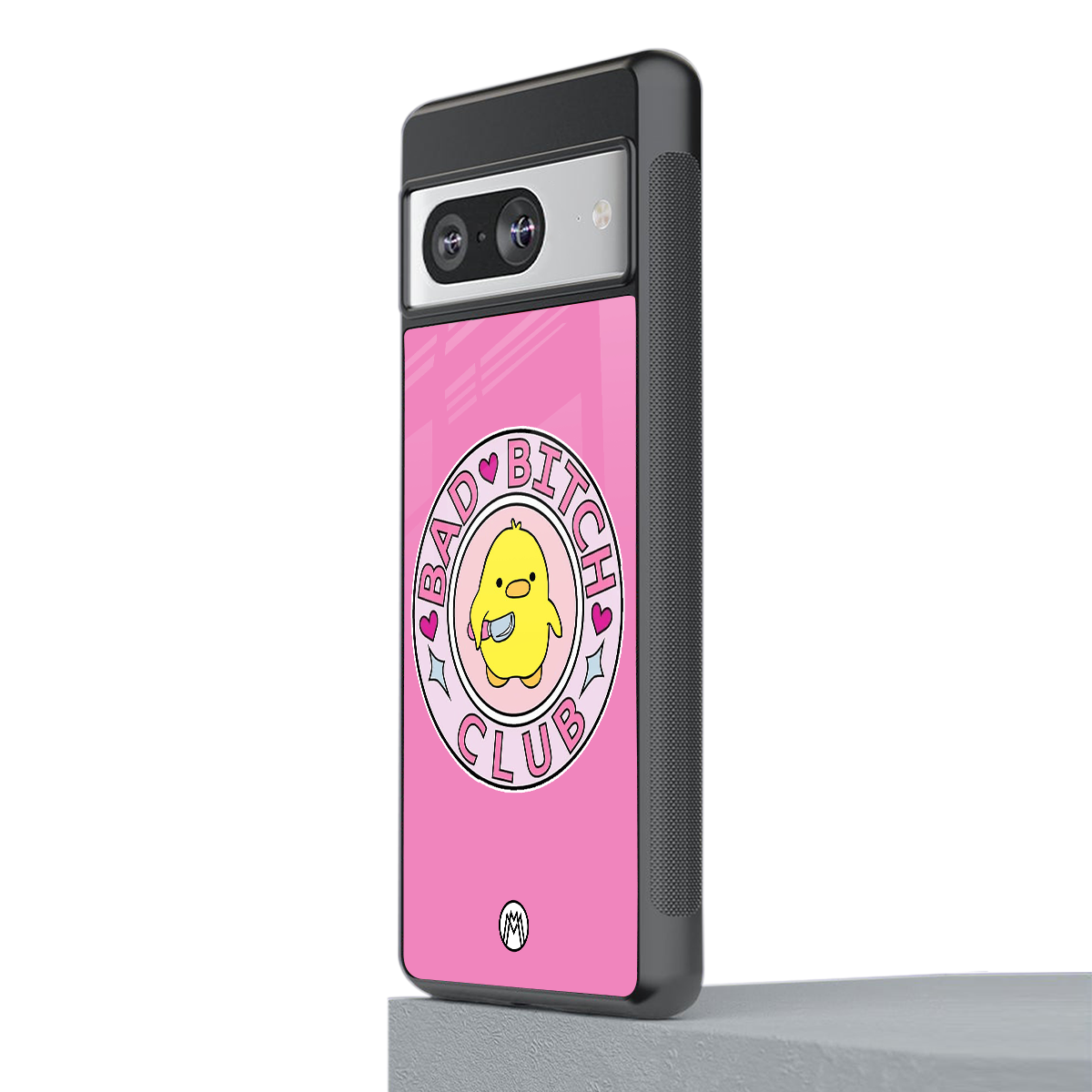 bad bitch club back phone cover | glass case for Google Pixel 8
