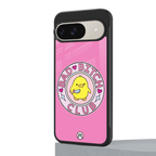 bad bitch club back phone cover | glass case for google pixel 9