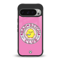 bad bitch club back phone cover | glass case for google pixel 9 pro