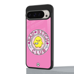 bad bitch club back phone cover | glass case for google pixel 9 pro