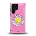 bad bitch club back phone cover | glass case for samsung galaxy s23 ultra