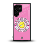 bad bitch club back phone cover | glass case for samsung galaxy s23 ultra