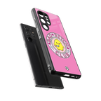 bad bitch club back phone cover | glass case for samsung galaxy s25 ultra