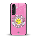 bad bitch club back phone cover | glass case for samsung galaxy s24 fe
