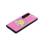 bad bitch club back phone cover | glass case for samsung galaxy s24 fe