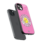 bad bitch club back phone cover | glass case for iphone 15
