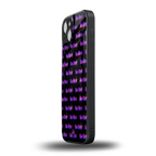 bad bitch back phone cover | glass case for iphone 15 plus