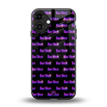 bad bitch back phone cover | glass case for iphone 16 plus