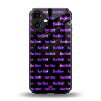 bad bitch back phone cover | glass case for iphone 16 plus