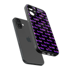 bad bitch back phone cover | glass case for iphone 16 plus