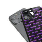 bad bitch back phone cover | glass case for iphone 16 pro max