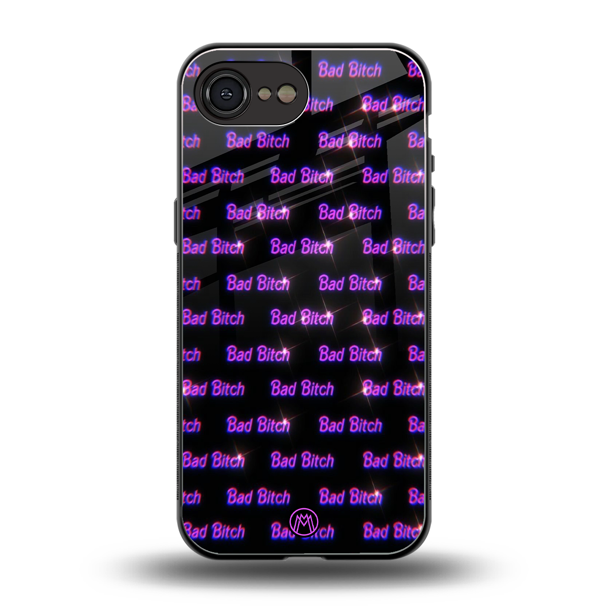 bad bitch back phone cover | glass case for iphone 16e