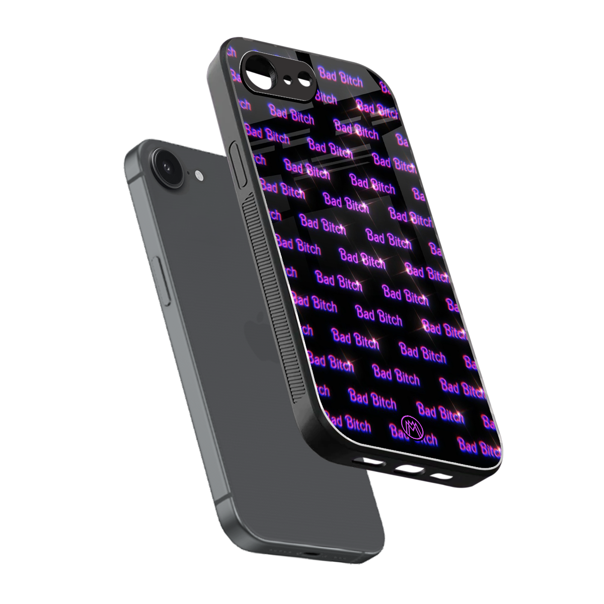 bad bitch back phone cover | glass case for iphone 16e