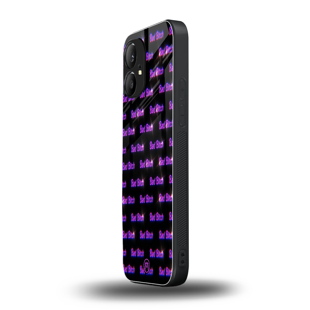 bad bitch back phone cover | glass case for nothing phone 1