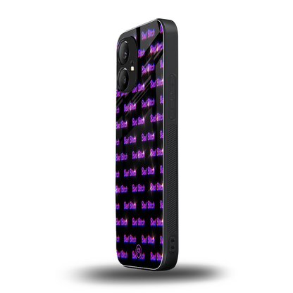 bad bitch back phone cover | glass case for nothing phone 1