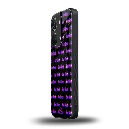 bad bitch back phone cover | glass case for oneplus nord 3