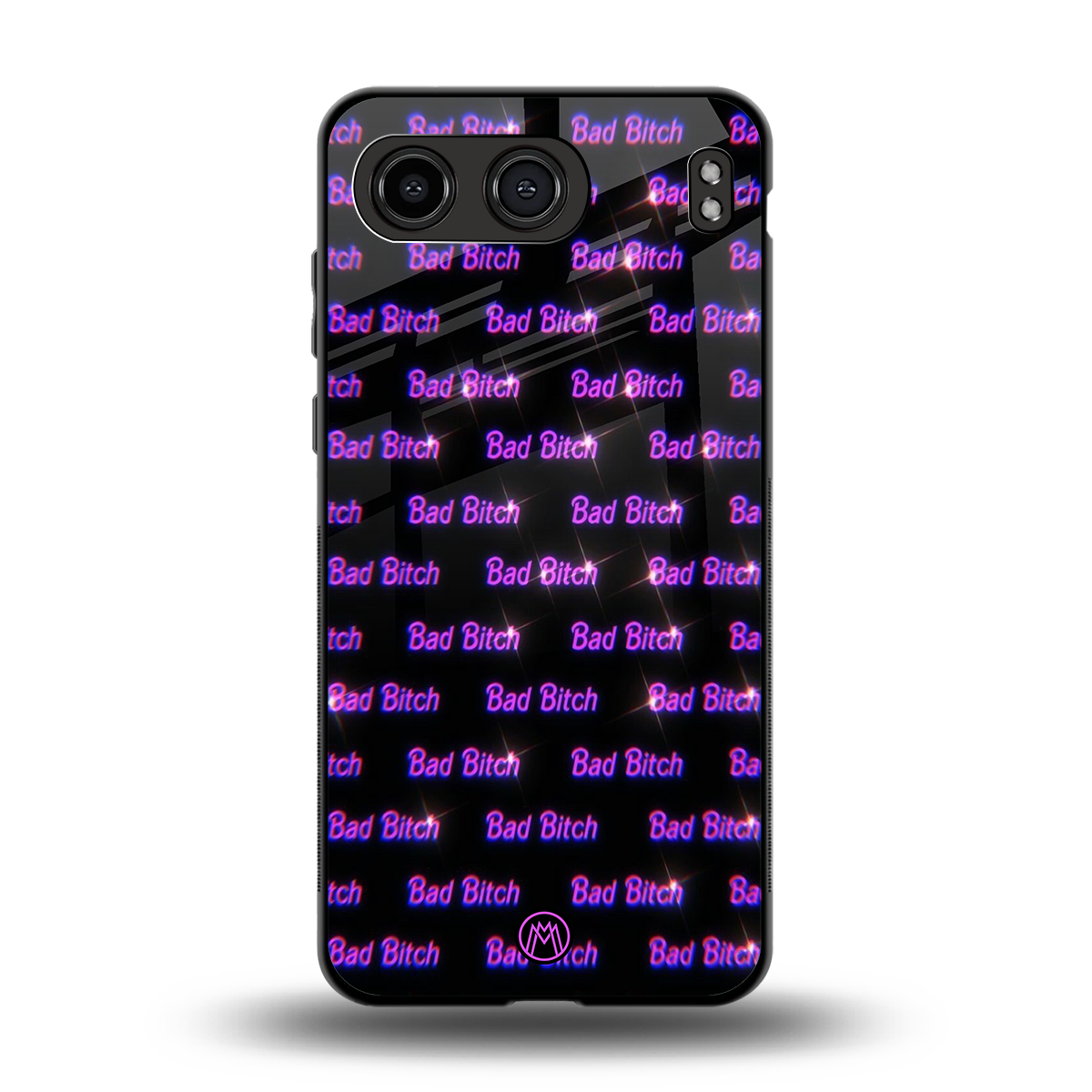 bad bitch back phone cover | glass case for oneplus nord 4