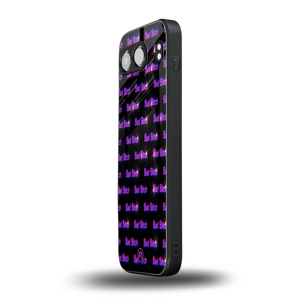 bad bitch back phone cover | glass case for oneplus nord 4