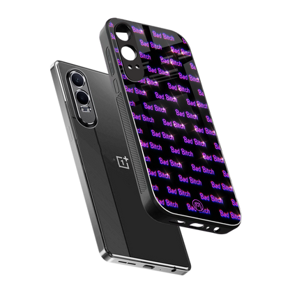 bad bitch back phone cover | glass case for oneplus nord ce 4 lite