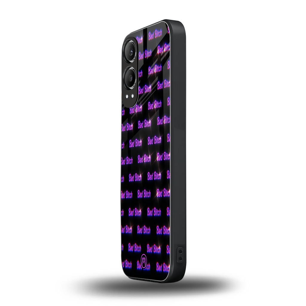 bad bitch back phone cover | glass case for oneplus nord ce 4 lite