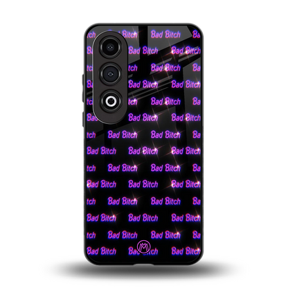 bad bitch back phone cover | glass case for oneplus nord ce 4