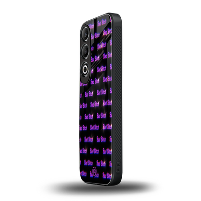 bad bitch back phone cover | glass case for oneplus nord ce 4