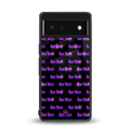 bad bitch back phone cover | glass case for google pixel 6