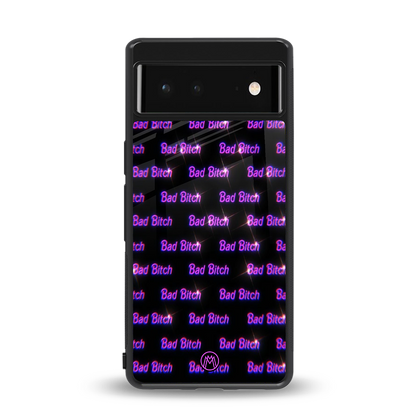bad bitch back phone cover | glass case for Google Pixel 6A