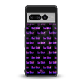 bad bitch back phone cover | glass case for google pixel 7 pro