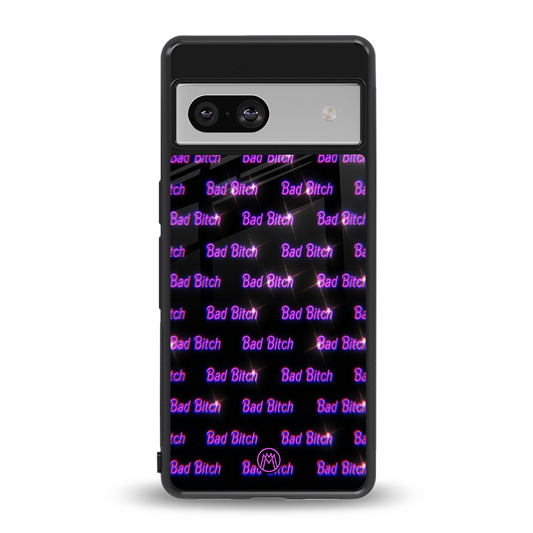 bad bitch back phone cover | glass case for Google Pixel 7