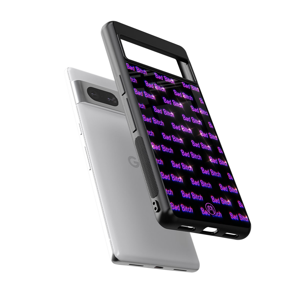 bad bitch back phone cover | glass case for Google Pixel 7A