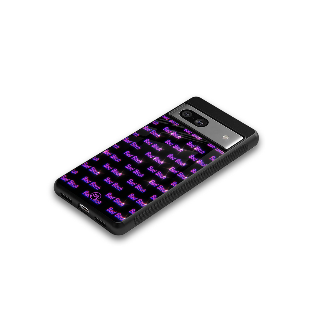 bad bitch back phone cover | glass case for Google Pixel 7