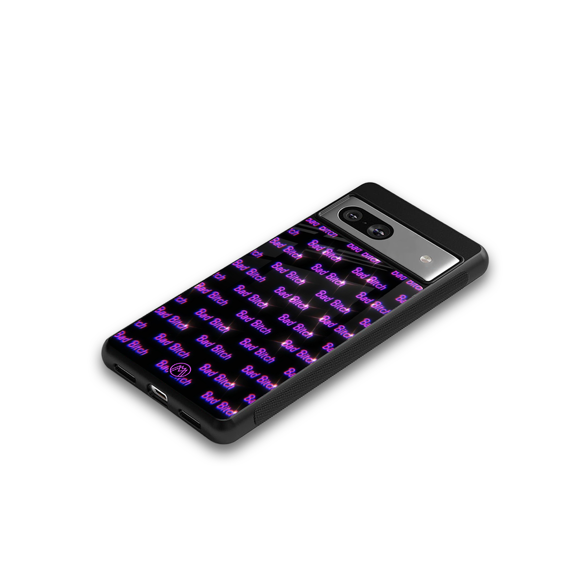 bad bitch back phone cover | glass case for Google Pixel 7