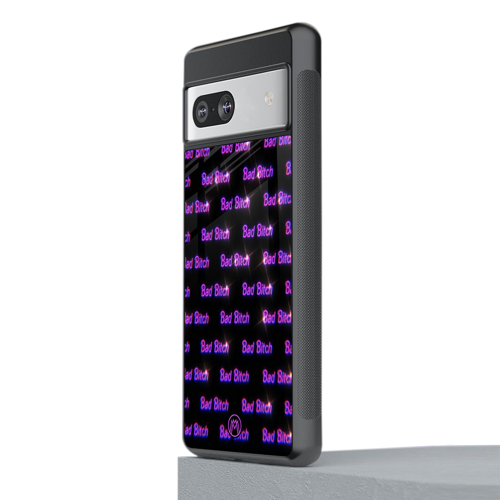 bad bitch back phone cover | glass case for Google Pixel 7A