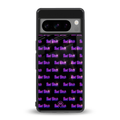 bad bitch back phone cover | glass case for google pixel 8 pro