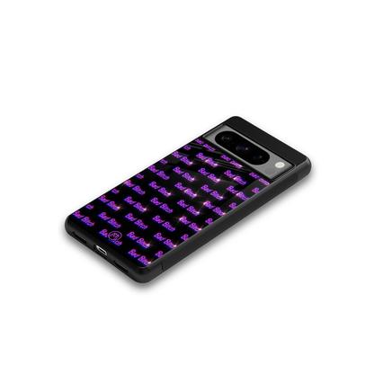 bad bitch back phone cover | glass case for google pixel 8 pro