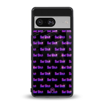 bad bitch back phone cover | glass case for Google Pixel 8