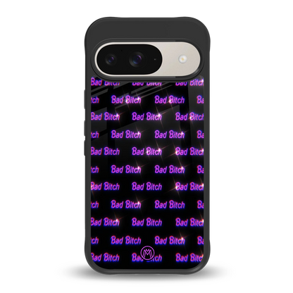 bad bitch back phone cover | glass case for google pixel 9