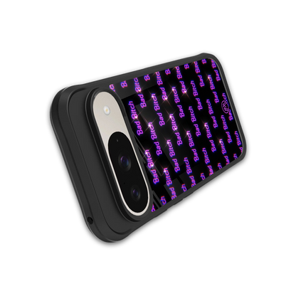 bad bitch back phone cover | glass case for google pixel 9
