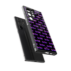 bad bitch back phone cover | glass case for samsung galaxy s24 ultra