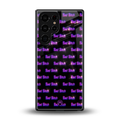 bad bitch back phone cover | glass case for samsung galaxy s25 ultra