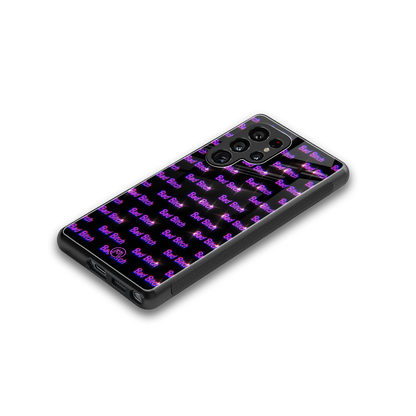 bad bitch back phone cover | glass case for samsung galaxy s25 ultra