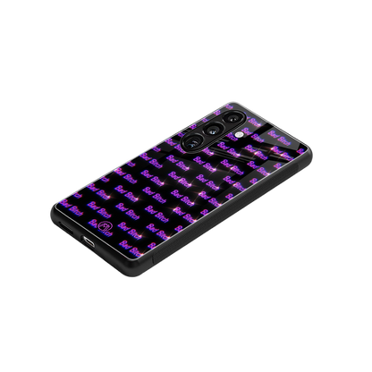 bad bitch back phone cover | glass case for samsung galaxy s24 plus