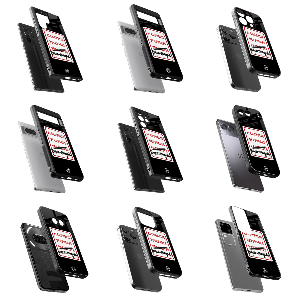 Durable Glass Back Mobile Case for iPhone, Samsung, OnePlus, Google Pixel, Redmi, Vivo, Oppo