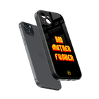 bad motherfcker back phone cover | glass case for iphone 15 plus