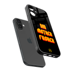 bad motherfcker back phone cover | glass case for iphone 16 plus