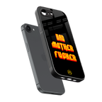 bad motherfcker back phone cover | glass case for iphone 16e